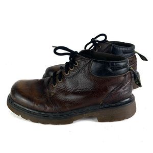 Vintage Dr Marten's Brown Leather Ankle Boot UK8